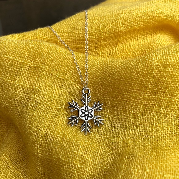3 for $20 Snowflake Pendant Necklace - Picture 2 of 7
